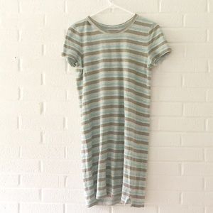 Lou & Grey Striped Linen Cotton Tunic Dress XS